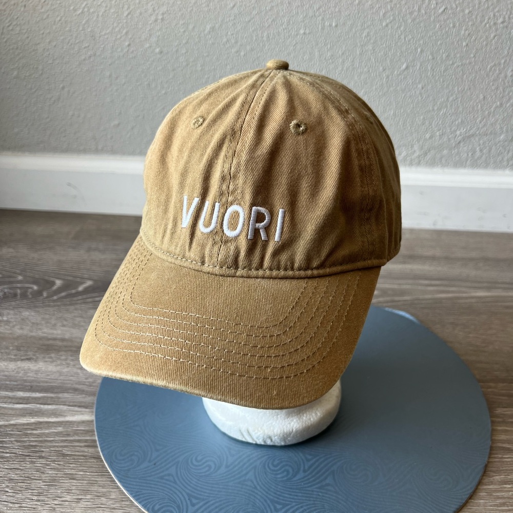 Vuori Unisex Ball Cap Camel Tan *READ DESCRIPTION*
